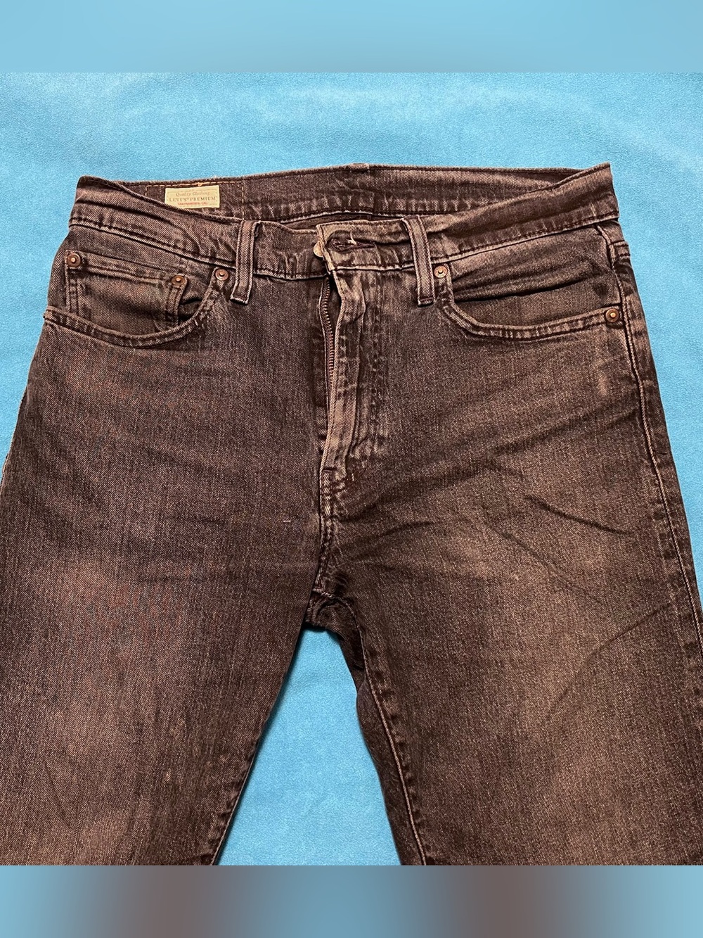 Levi’s Slim Straight Men's Jeans in Dark Grey 512 W32 L32